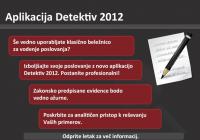 Aplikacija Detektiv 2012